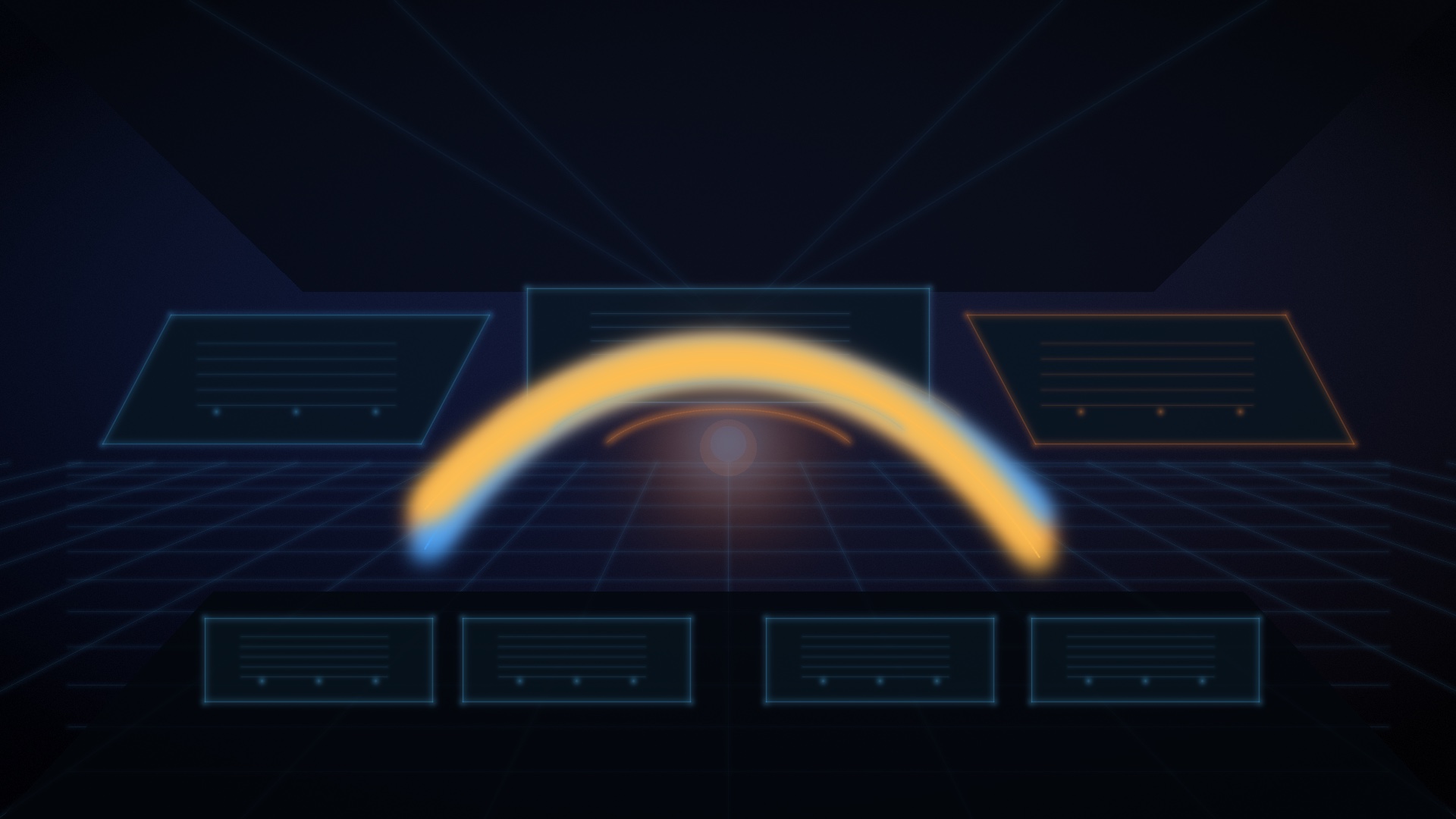 Abstract Firepoint command-room ignition visual